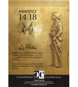 POILU le couteau grande guerre à votre Prénom